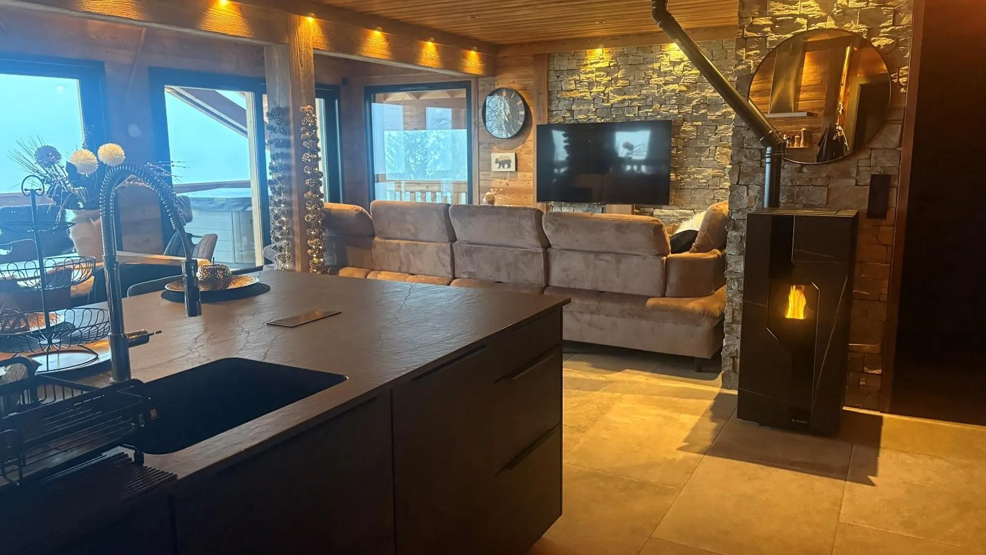 Apartment Chalet Mitoyen La Sapinette - Bo Immobilier - Chatel Multipass Ete 2025 En Option Au Tarif De 3Euros Par Jour Et Par Personne